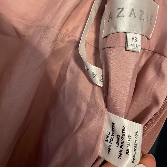 Azazie Bridesmaid dress in the color Dusty Rose - Picture 8 of 12